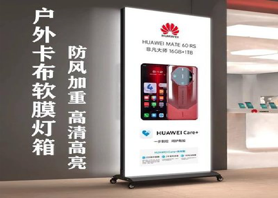 南江户外防水灯箱的应用特点及适用范围。