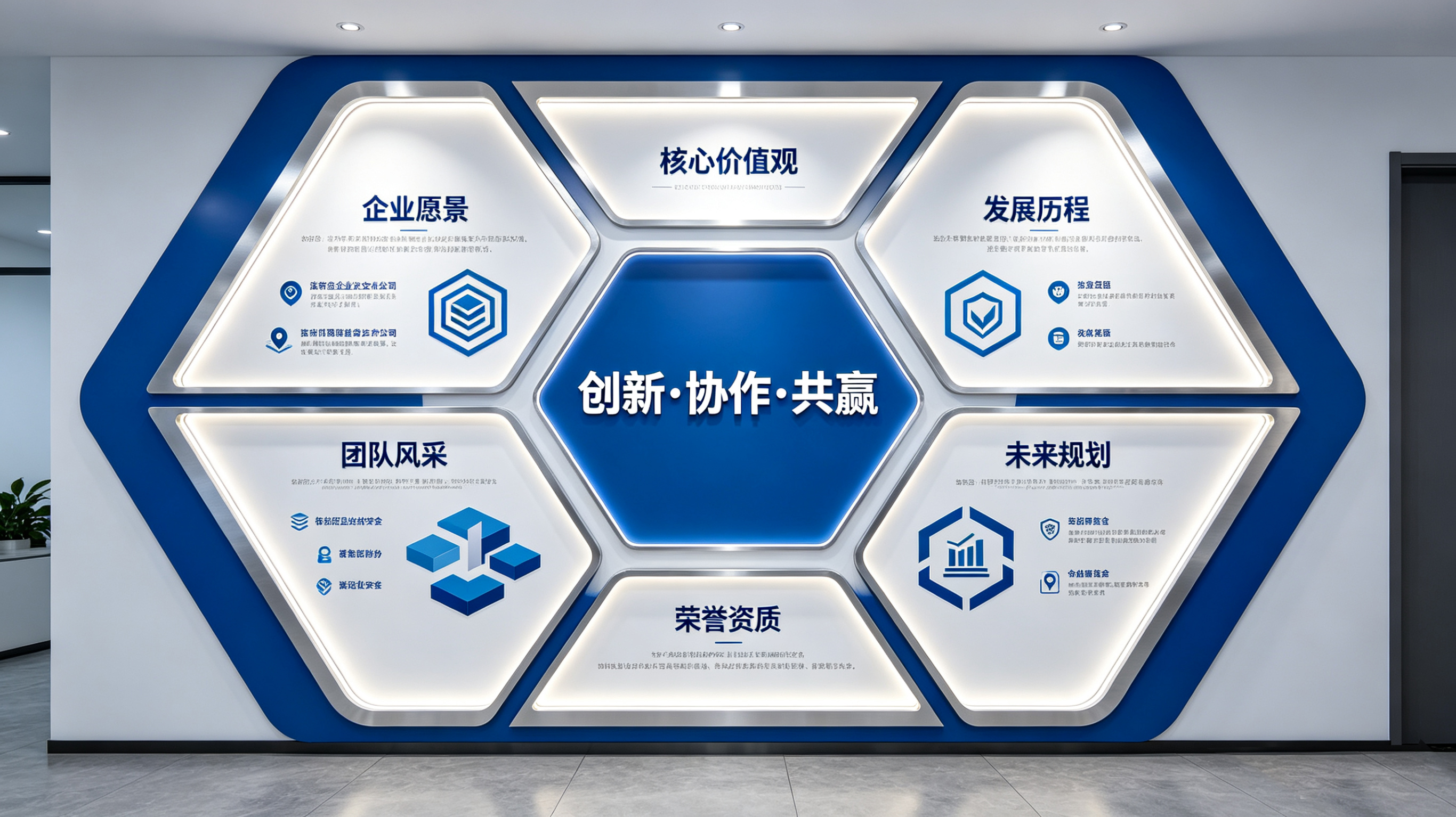 南江企业文化墙六边形避坑指南（新手常犯5个错误）